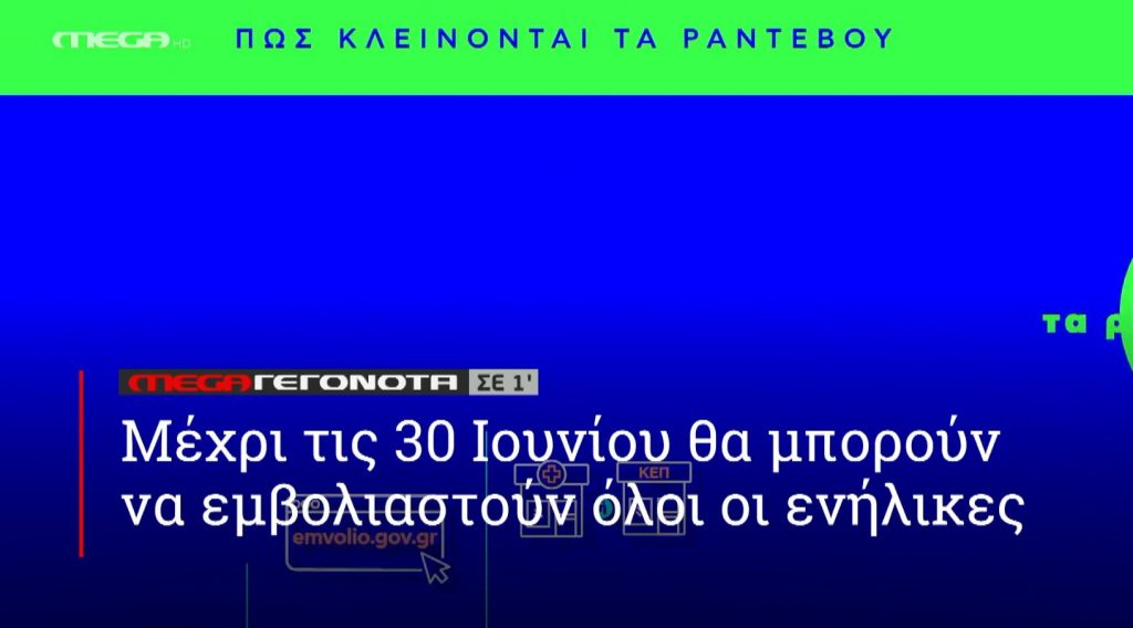 ΜΕGA ΓΕΓΟΝΟΤΑ ΣΕ 1′ - 