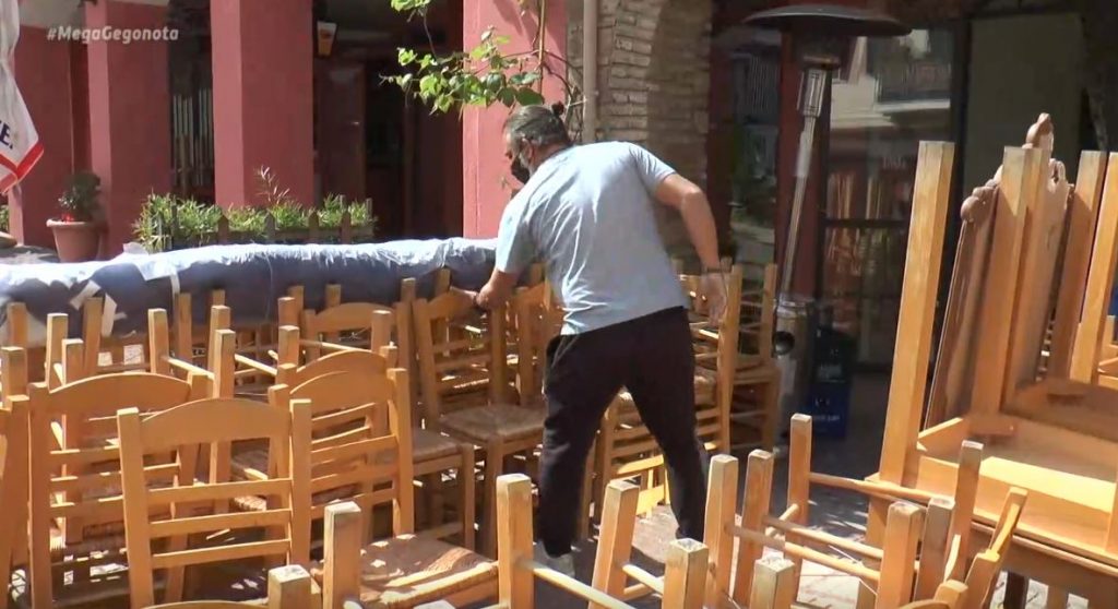 Στις 3 Μαΐου ανοίγει η εστίαση μόνο σε εξωτερικούς χώρους