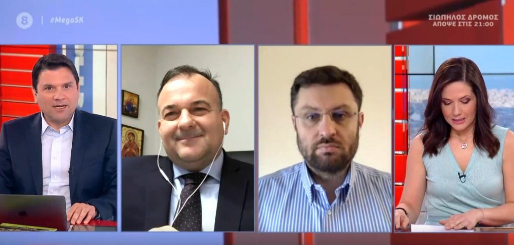 Σύγκρουση ΝΔ – ΣΥΡΙΖΑ για το εργασιακό νομοσχέδιο και τη διαχείριση της πανδημίας: Παππάς & Ζαχαριάδης στο Mega