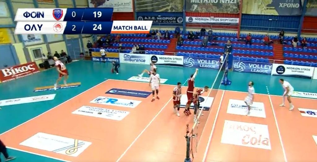 Volley League: «Αγκαλιά» με τον τίτλο ο Ολυμπιακός
