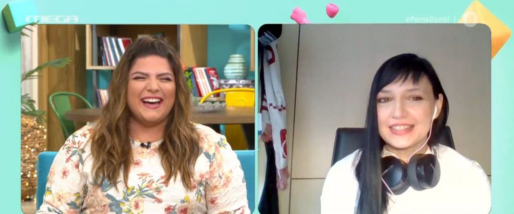 Η Αθηναΐς Νέγκα σχολιάζει την τηλεοπτική επικαιρότητα στο «Πάμε Δανάη!»