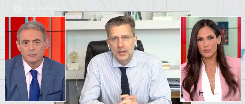 Σκέρτσος στο MEGA: Η αλματώδης αύξηση των εισαγωγών στα νοσοκομεία οδήγησε στην αναβολή του ανοίγματος του λιανεμπορίου στις 3 περιοχές