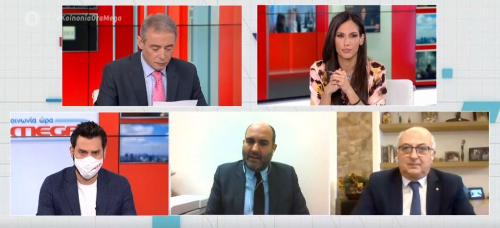 Πολιτική αντιπαράθεση για τη διαχείριση της πανδημίας: Μαρκόπουλος & Αμανατίδης στο MEGA