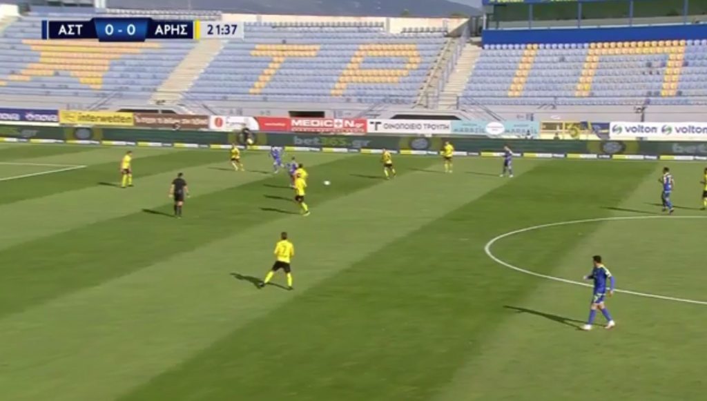 Αστέρας Τρίπολης – Άρης 1-1: Έχασαν μεγάλη ευκαιρία οι «κίτρινοι»