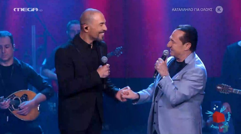 Ο Λευτέρης Πανταζής υποδέχεται στην σκηνή τον Βαλάντη