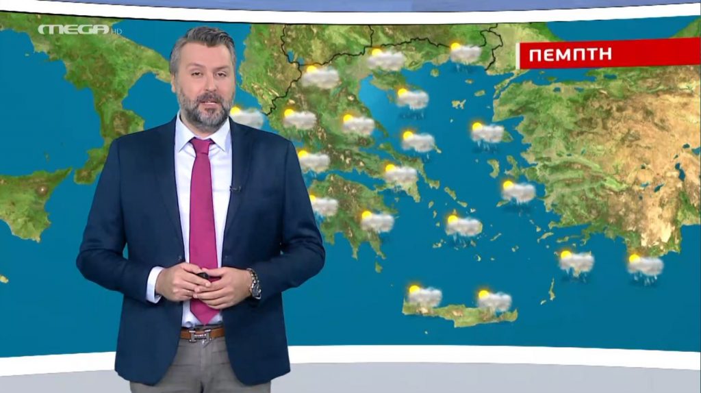 Άστατος ο καιρός την Πέμπτη – Η πρόγνωση του Γιάννη Καλλιάνου