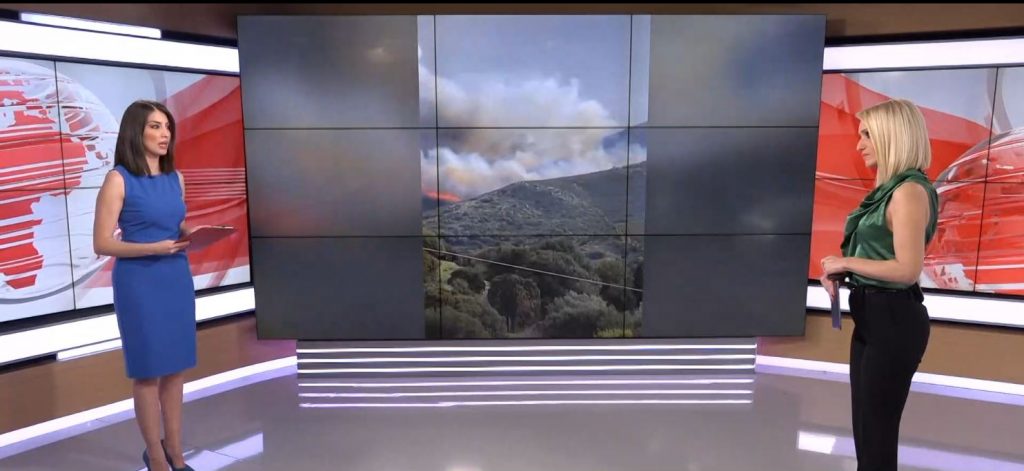 Άνδρος: Προληπτική εκκένωση δύο οικισμών λόγω της πυρκαγιάς που έκαψε το νησί