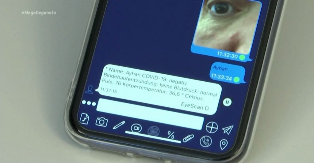 Γερμανία: Τεστ κορωνοϊού από τα… μάτια υπόσχεται εφαρμογή σε smartphone