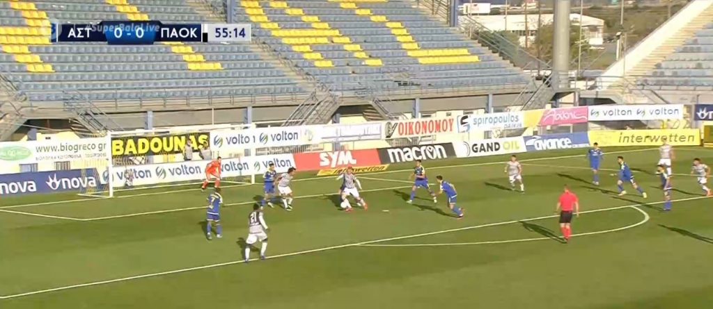 Ο Αστέρας έβαλε δύσκολα στον ΠΑΟΚ (1-1) – Πέναλτι σε χέρι του Κρέσπο ζήτησαν οι Αρκάδες