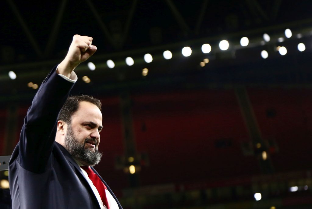 Σύνθημα Βαγγέλη Μαρινάκη: «Όλα για το νταμπλ»