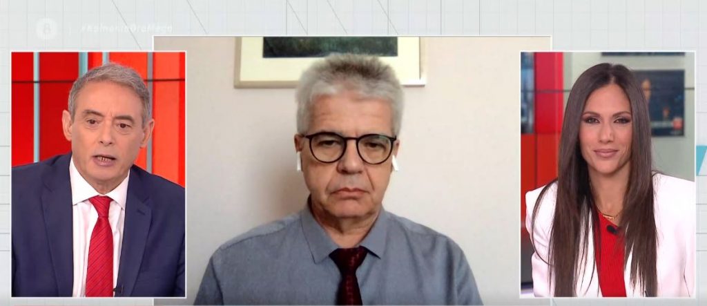 Γώγος στο Mega: Δεν έχουμε βρει μετάλλαξη που θα μπορούσε να προκαλέσει σοβαρό πρόβλημα στους εμβολιασμένους