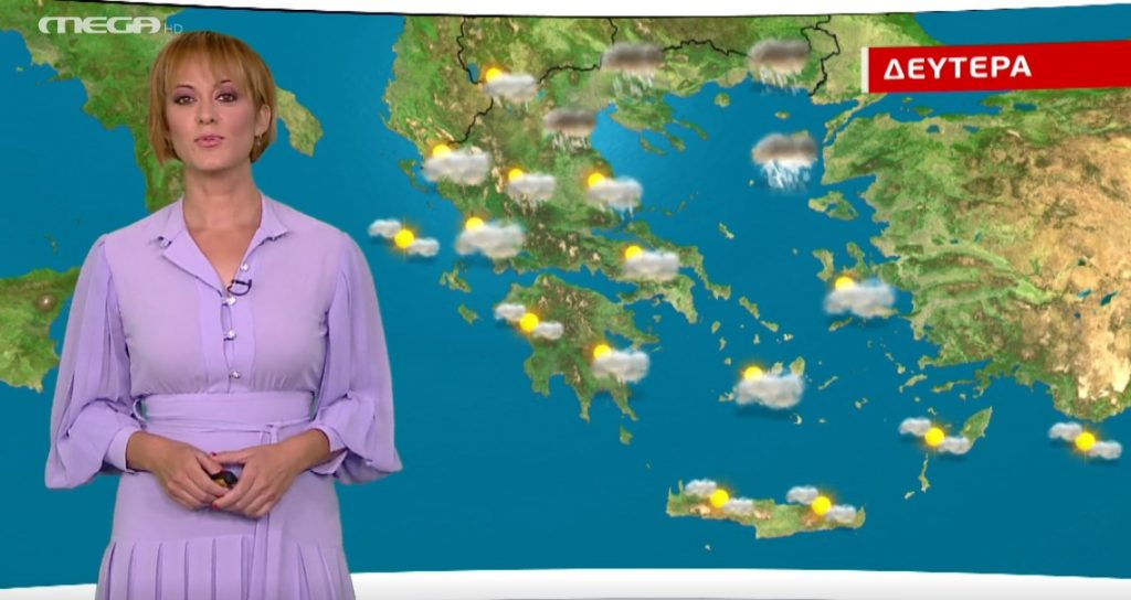 Βροχές & καταιγίδες τη Δευτέρα – Η πρόγνωση της Χρ. Ρήγου