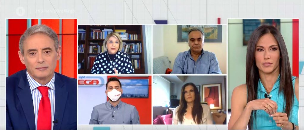 Πολιτική αντιπαράθεση για τη διαχείριση της πανδημίας και το εργασιακό νομοσχέδιο: Βούλτεψη & Σκουρλέτης στο Mega