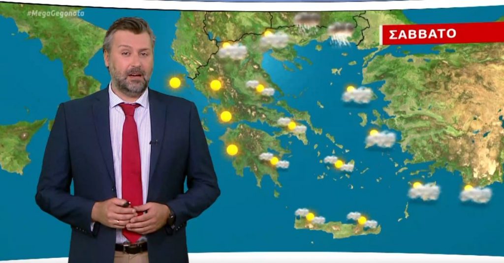 Παραμένει η σκόνη από την Αφρική – Η πρόγνωση του καιρού από τον Γ. Καλλιάνο