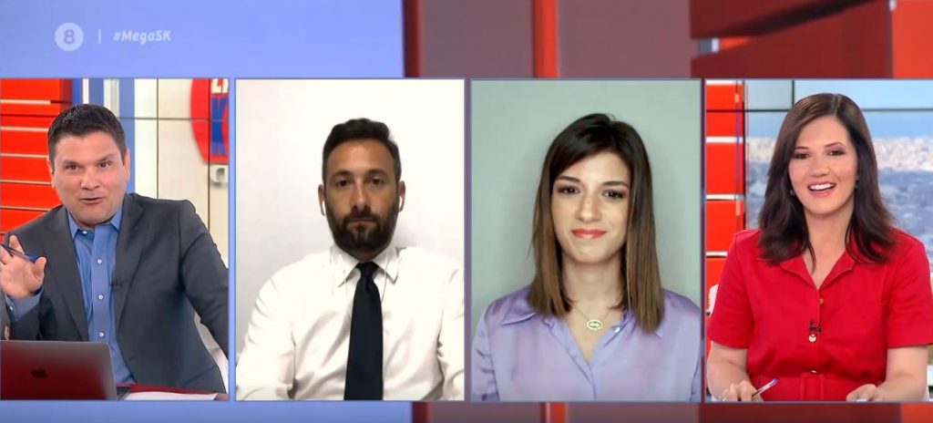 Πολιτική αντιπαράθεση για τα εργασιακά & το άνοιγμα του τουρισμού: Μελάς και Νοτοπούλου στο Mega