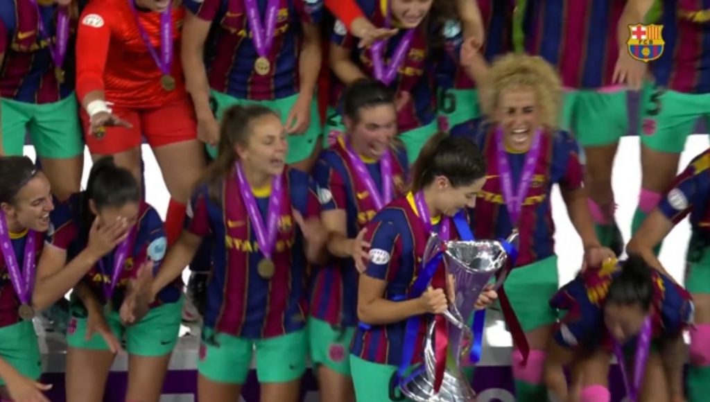 H Mπαρτσελόνα κατέκτησε και το Champions Leauge Γυναικών