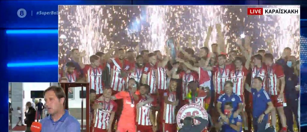 Ο Πέδρο Μαρτίνς στο MEGA