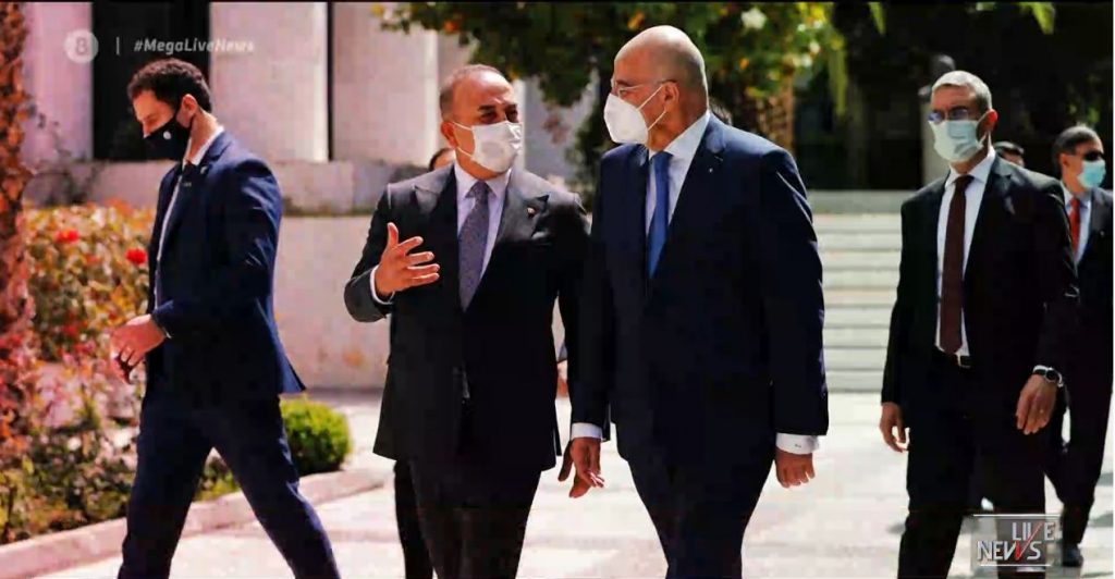 Τι συζήτησαν Δένδιας & Τσαβούσογλου – Τετ α τετ Μητσοτάκη – Ερντογάν στη Σύνοδο του ΝΑΤΟ