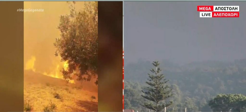 Πυρκαγιά Κορινθία: Εκκενώνονται οικισμοί, καταστράφηκαν σπίτια – Δύσκολη η νύχτα