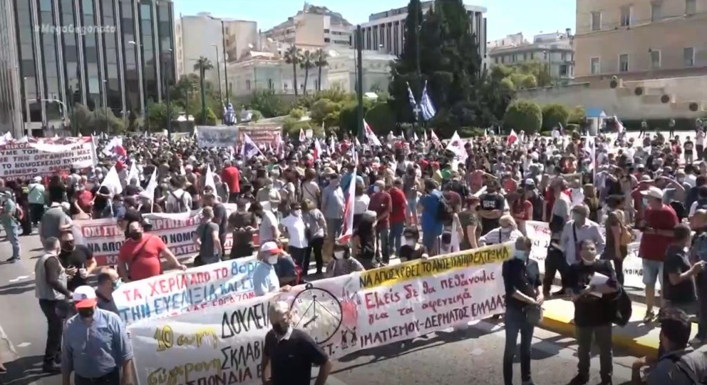 Εργασιακό νομοσχέδιο: Συγκεντρώσεις και συλλαλητήρια – Δεμένα τα πλοία στα λιμάνια – Παράνομη η απεργία για τους εκπαιδευτικούς