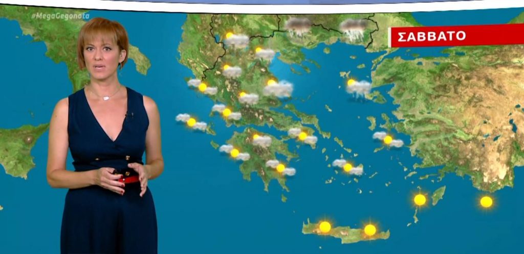 Τοπικές βροχές το Σαββατοκύριακο – Γενικά αίθριος ο καιρός το τριήμερο