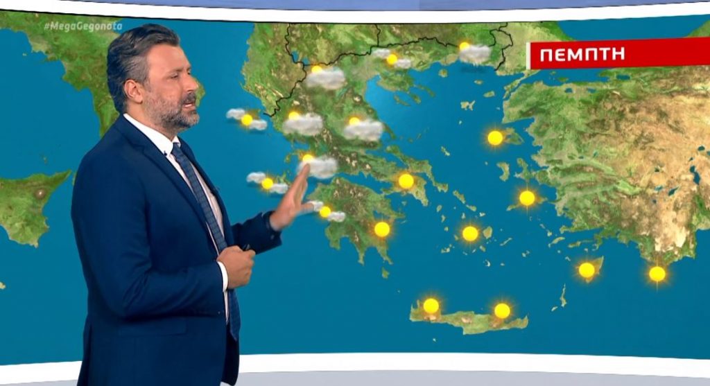 Σε κλοιό καύσωνα η χώρα την Πέμπτη