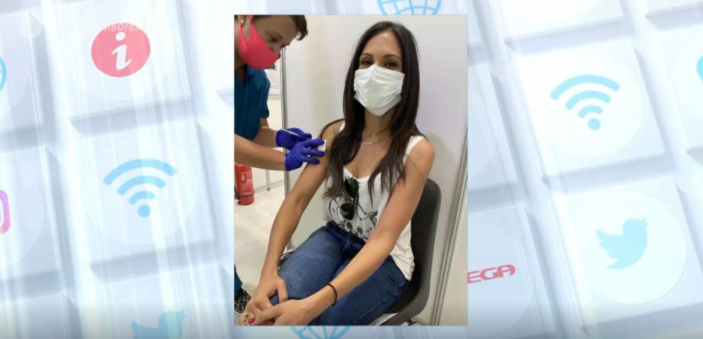 Εμβόλιο με… καύσωνα για την Ανθή Βούλγαρη!