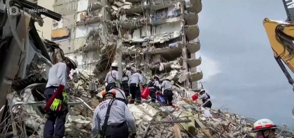 Μαϊάμι: Αγωνία για τους 159 αγνοούμενους μετά την κατάρρευση πολυώροφου κτιρίου