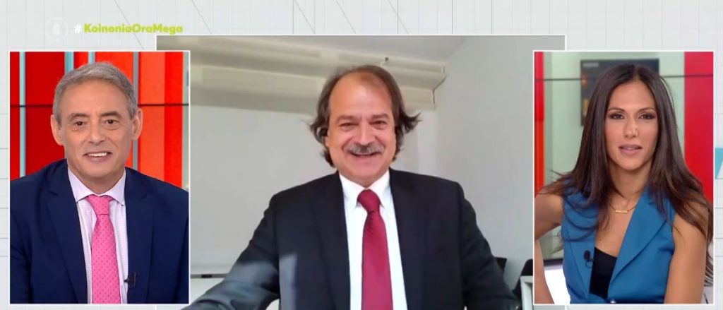 Ιωαννίδης στο Mega: Το Freedom Pass δεν πρόκειται να πείσει όσους νέους διστάζουν να προχωρήσουν στον εμβολιασμό τους