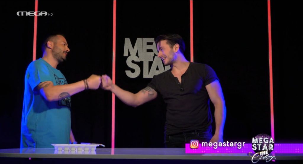 MEGA STAR: Ο Βαγγέλης Κακουριώτης απαντά στις ερωτήσεις & κάνει Challenge με τον Αντώνη Δημητριάδη