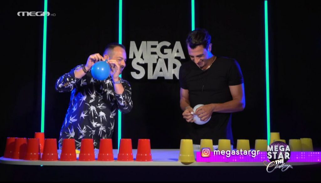 MEGA STAR: Ο Δήμος Αναστασιάδης κάνει Challenge με τον Αντώνη Δημητριάδη