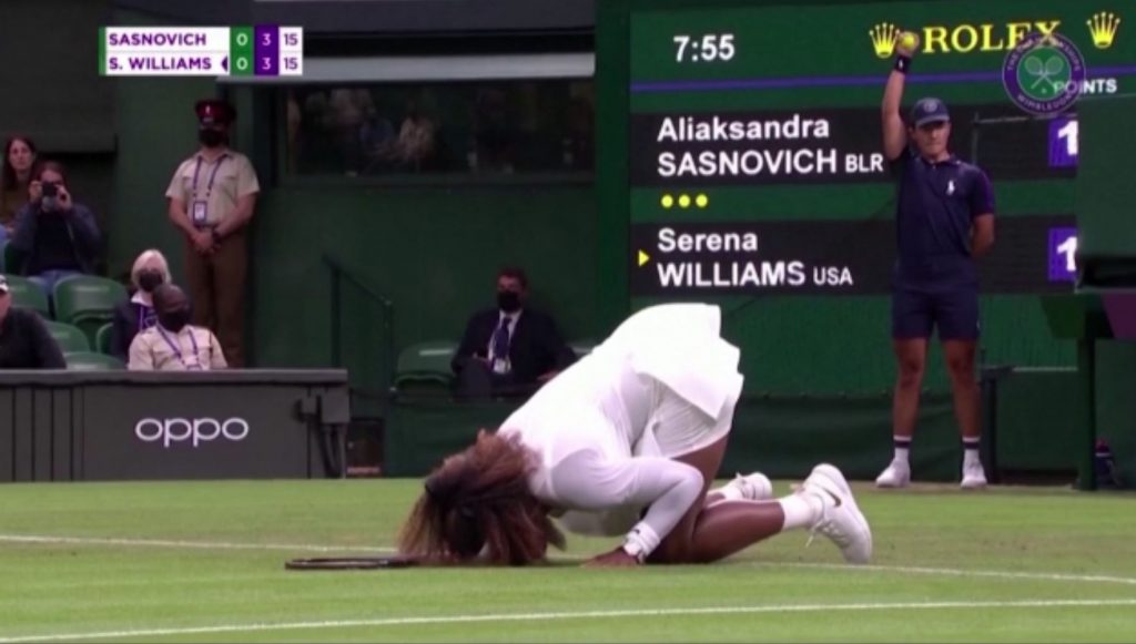Γουίμπλεντον: Αποχώρησε λόγω τραυματισμού η Σερένα Γουίλιαμς