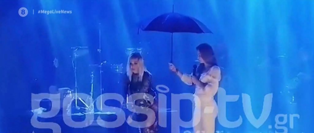 Μαθήματα τένις… on stage από τη Μαρία Σάκκαρη στην Άννα Βίσση