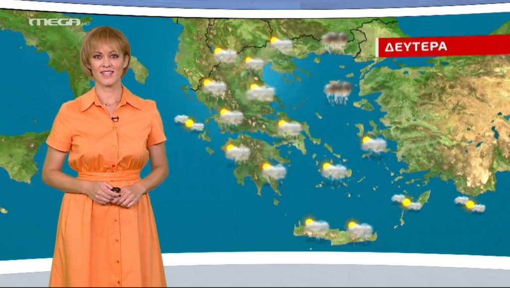 Άστατος ο καιρός τη Δευτέρα – Η πρόγνωση της Χριστίνας Ρήγου