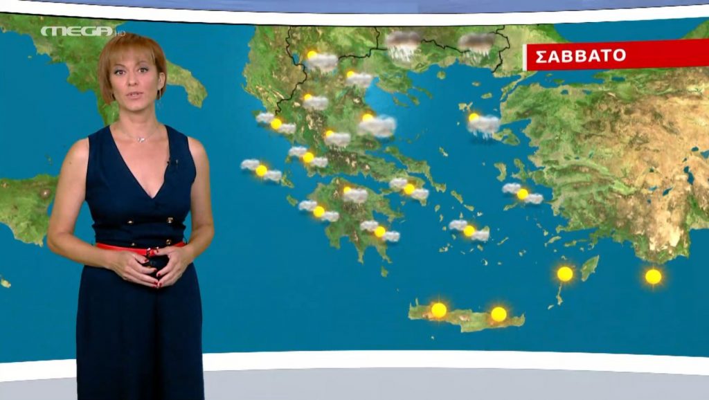 Άστατος ο καιρός το Σάββατο – Η πρόγνωση της Χριστίνας Ρήγου