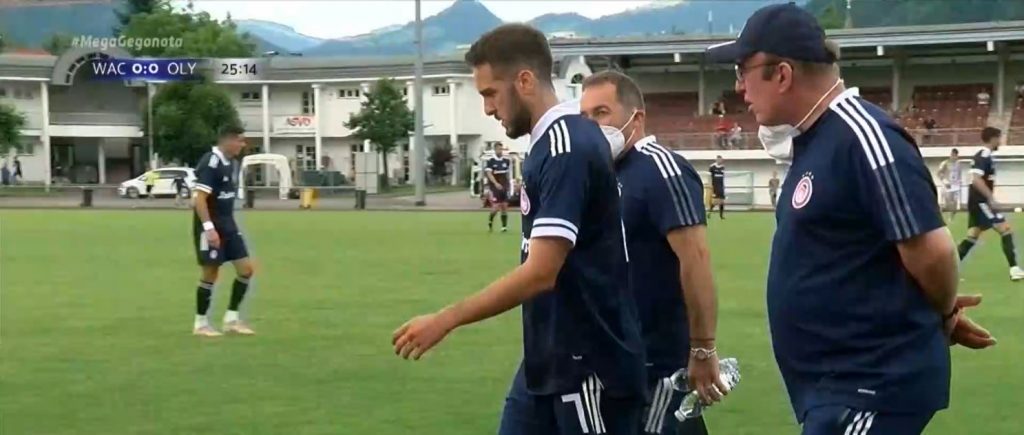 Ολυμπιακός: Σοκ με τον Κώστα Φορτούνη – Υπέστη ρήξη χιαστών στο αριστερό γόνατο