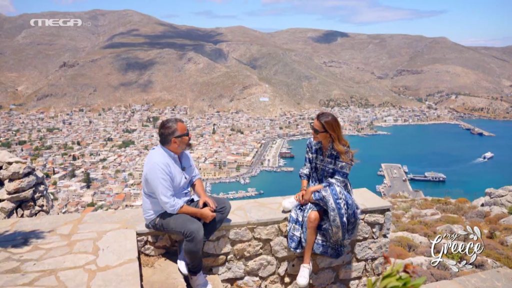 Δέσποινα Βανδή & Βασίλης Καλλίδης στην Κάλυμνο – «Θα ήθελα να γίνω αρχιτέκτονας»