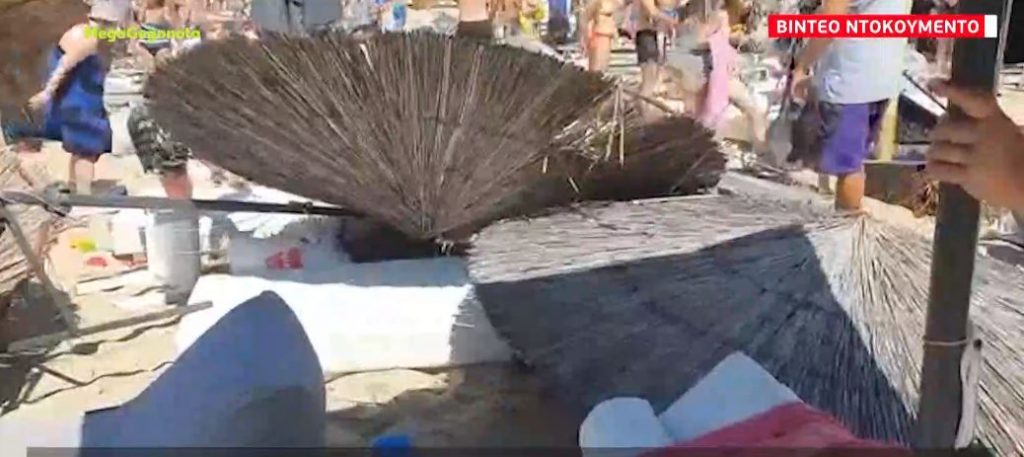 Χαλκιδική: Ανεμοστρόβιλος «σάρωσε» τα πάντα στο πέρασμά του