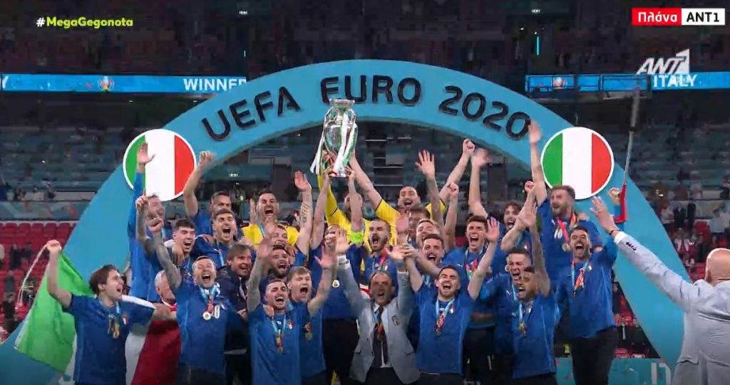 EURO 2020: Πρωταθλήτρια Ευρώπης η Ιταλία, με νίκη στα πέναλτι – Επεισόδια & συλλήψεις πριν και μετά τον τελικό