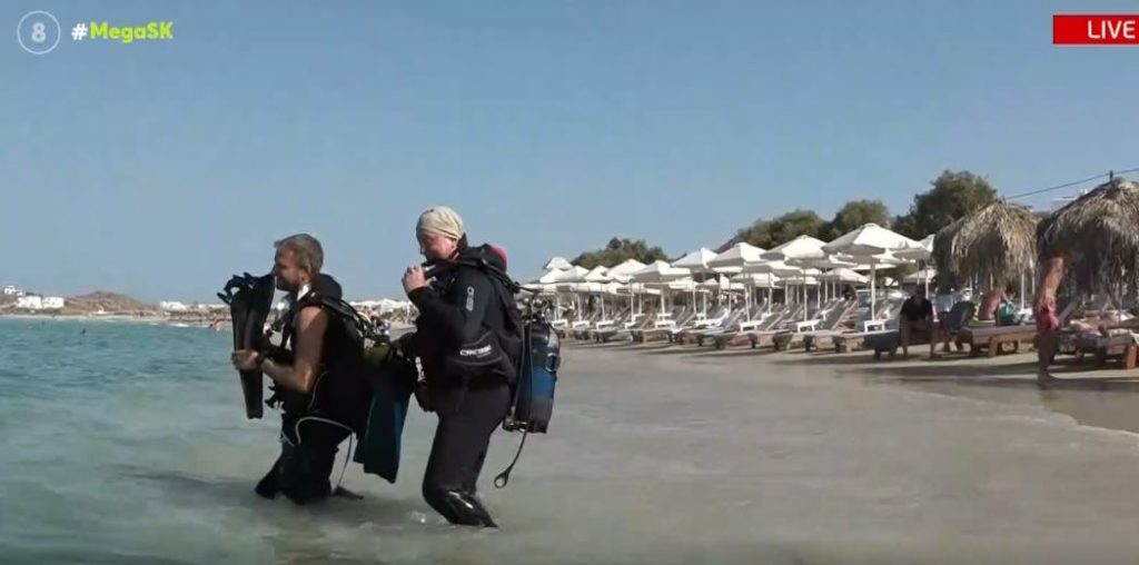 Καταδύσεις στον Άγιο Προκόπιο Νάξου