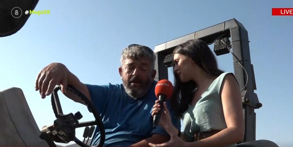 Στο χωράφι για τη συγκομιδή της περίφημης πατάτας Νάξου