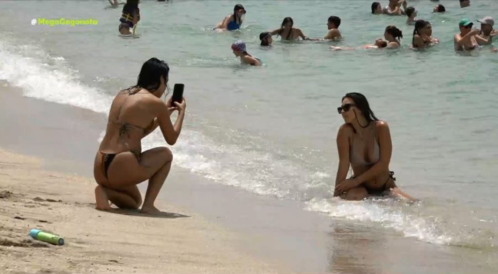 Ανάσα δροσιάς στις παραλίες εν μέσω καύσωνα