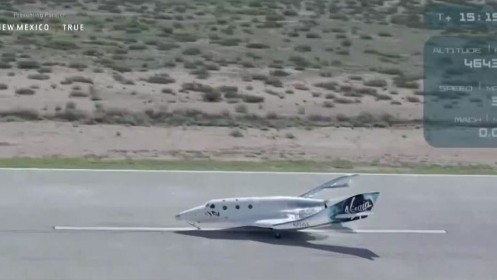 Ο Ρίτσαρντ Μπράνσον ταξίδεψε στο Διάστημα