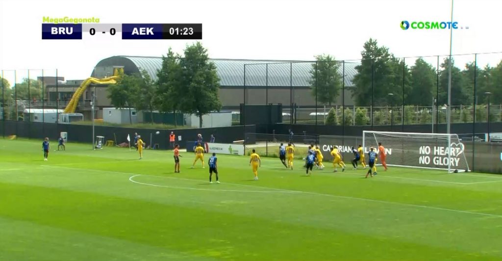 ΑΕΚ: Φινάλε στα φιλικά με ήττα 2-1 από την Μπριζ