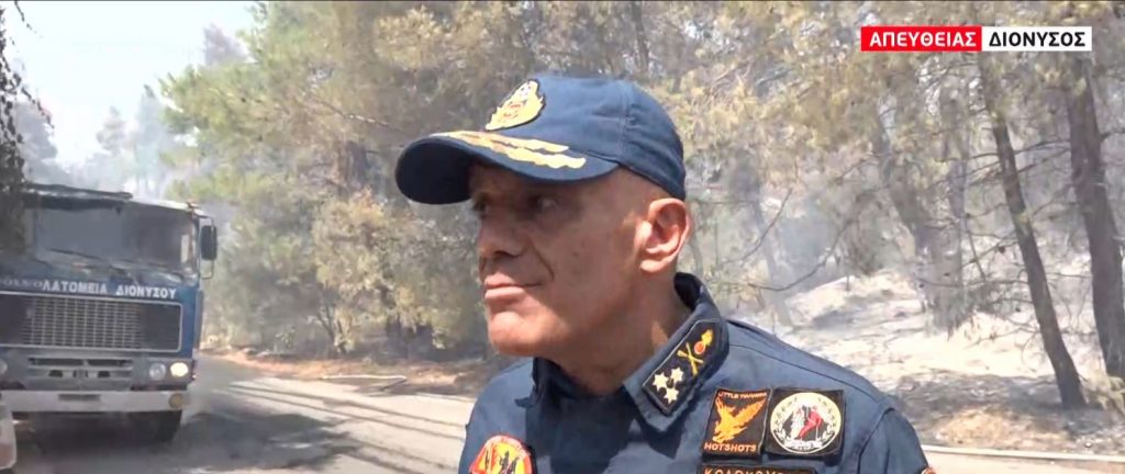 Κολοκούρης για Διόνυσο: Προσπαθούμε να σώσουμε τα σπίτια