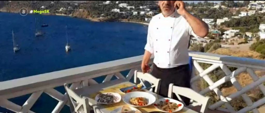 Αχινομακαρονάδα & λιγκουίνι με γαρίδες από τη μαγευτική Λέρο