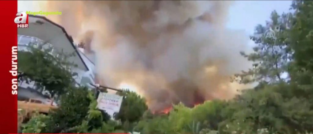 Τουρκία: Μεγάλη πυρκαγιά σε Μαρμαρίδα & Αλικαρνασσό – Τρεις νεκροί στην Αττάλεια