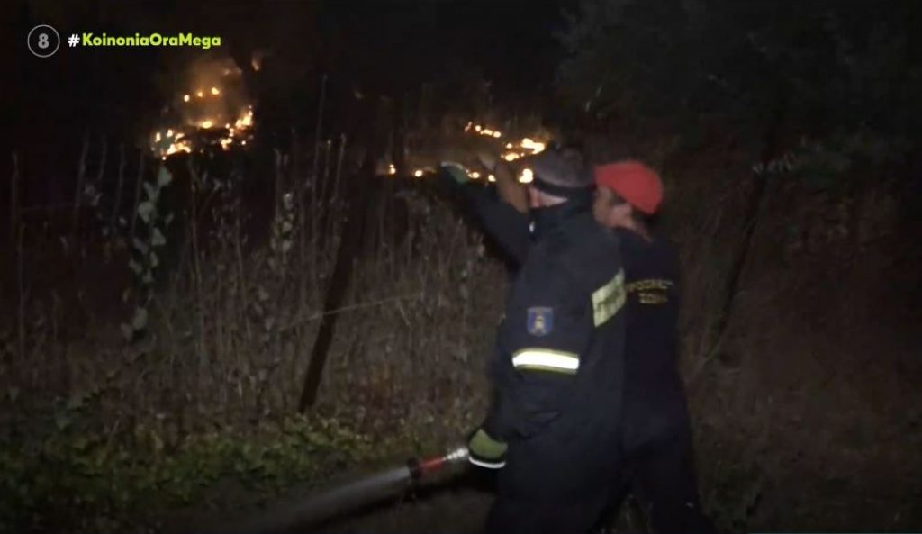 Δραματική νύχτα – Ολονύχτια μάχη με τις φλόγες σε Βαρυμπόμπη – Κρυονέρι – Δροσοπηγή – Ιπποκράτειο Πολιτεία & Καπανδρίτι