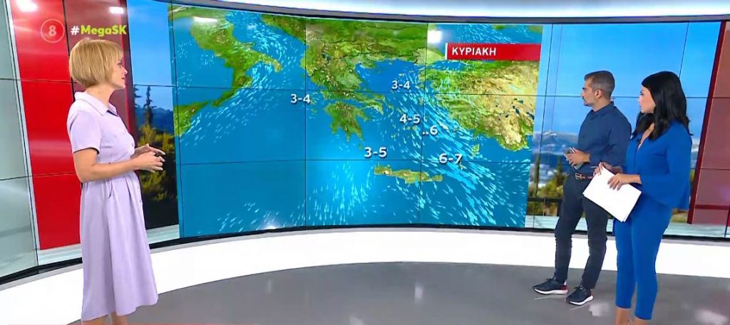 Καύσωνας – εξπρές από Δευτέρα – Δυνατοί άνεμοι στο Αιγαίο μέχρι 7-8 μποφόρ