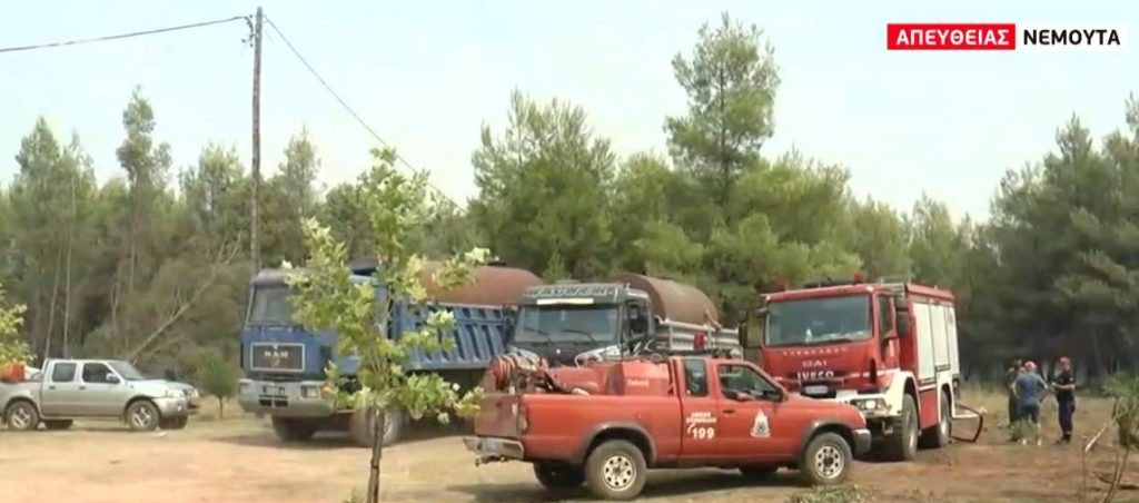 Μάχη με τις συνεχείς αναζωπυρώσεις στα μέτωπα της Ηλείας